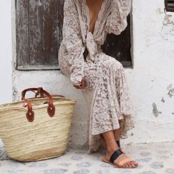 Joie Double Strap Slip On Sandals Size 7.5 - Picture 9 of 9